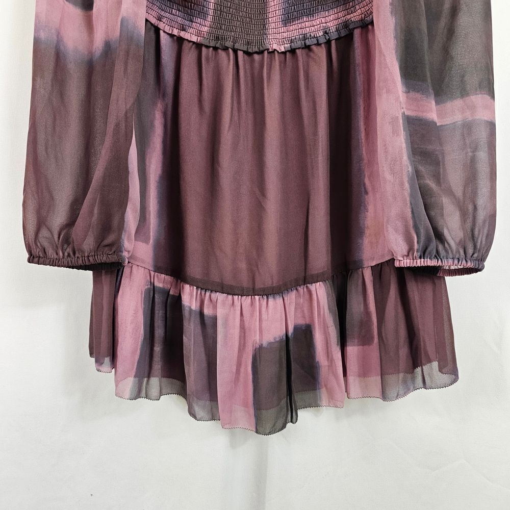 Aritzia Wilfred Tempest Mini Dress in Light Foxfire - Size M - Picture 6 of 9